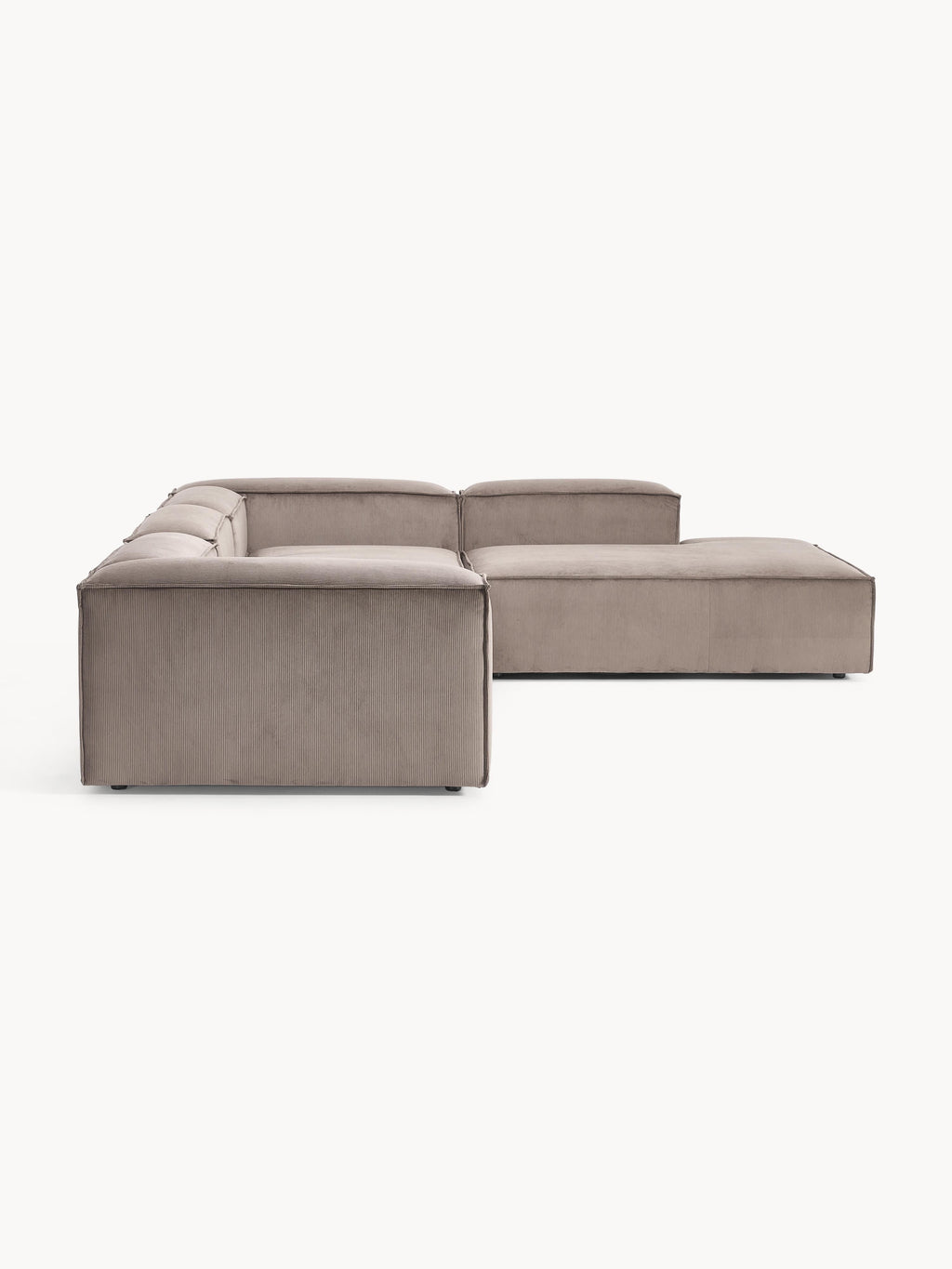Lennon Corduroy Modular Corner Sofa (4-seater)