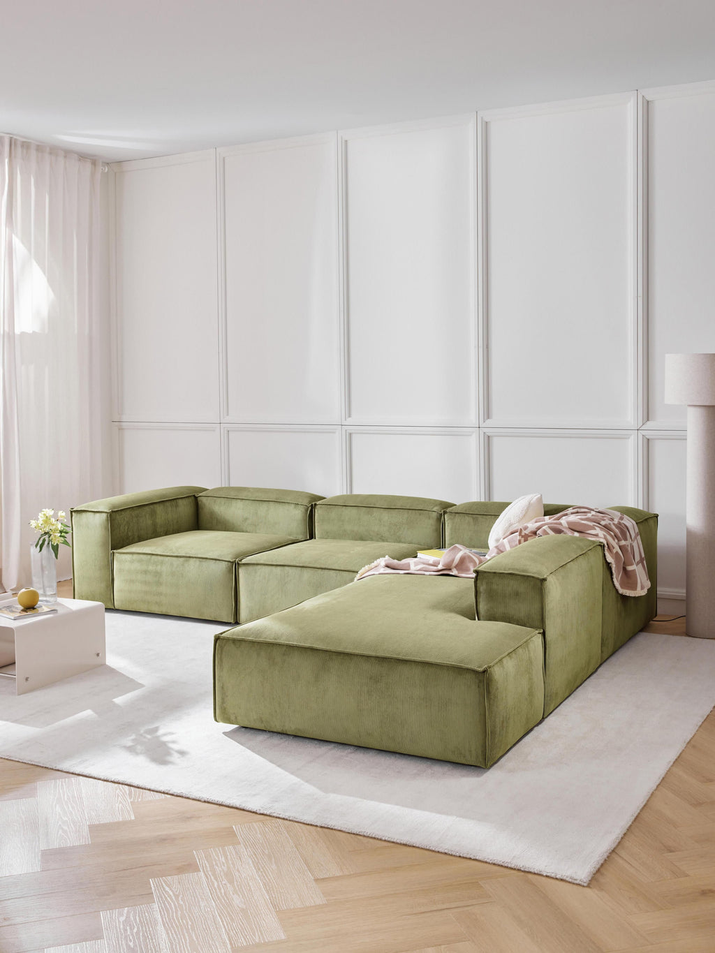 Lennon Corduroy Chaise Module