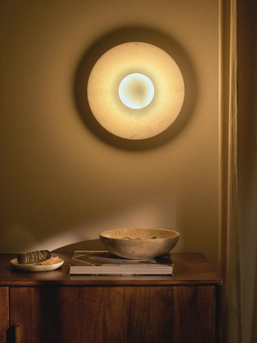 Cehlani Marble Wall and Ceiling Lamp