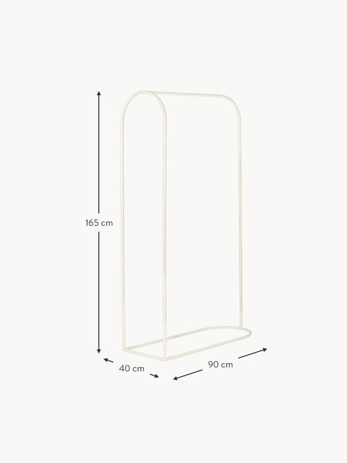 Archie Metal Wardrobe
