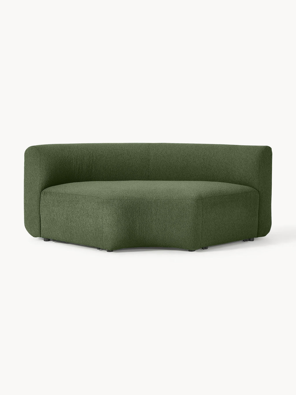 Sofia Round Bouclé Corner Module