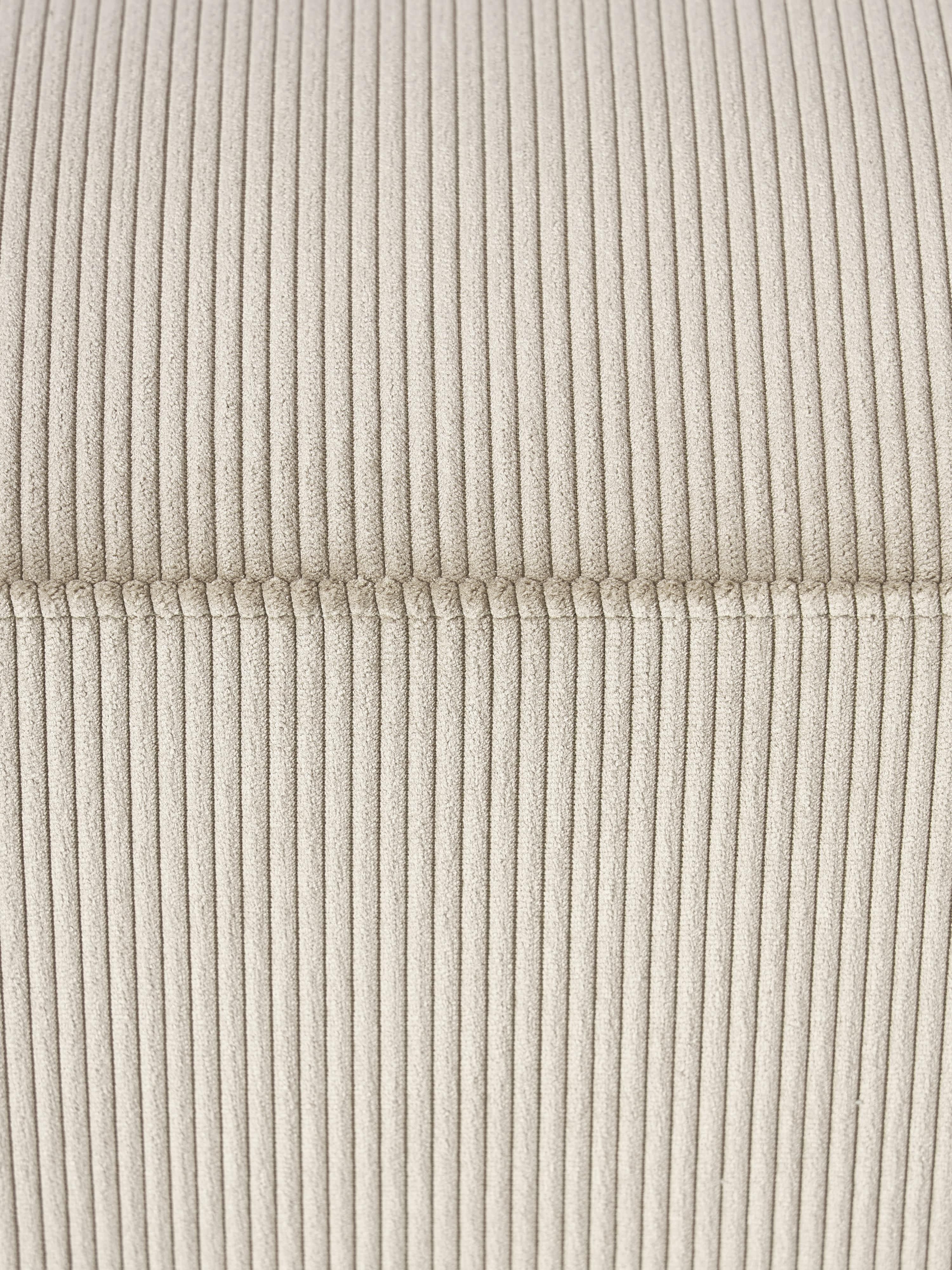 Melva Corduroy XL Ottoman, W 116 x D 72 cm