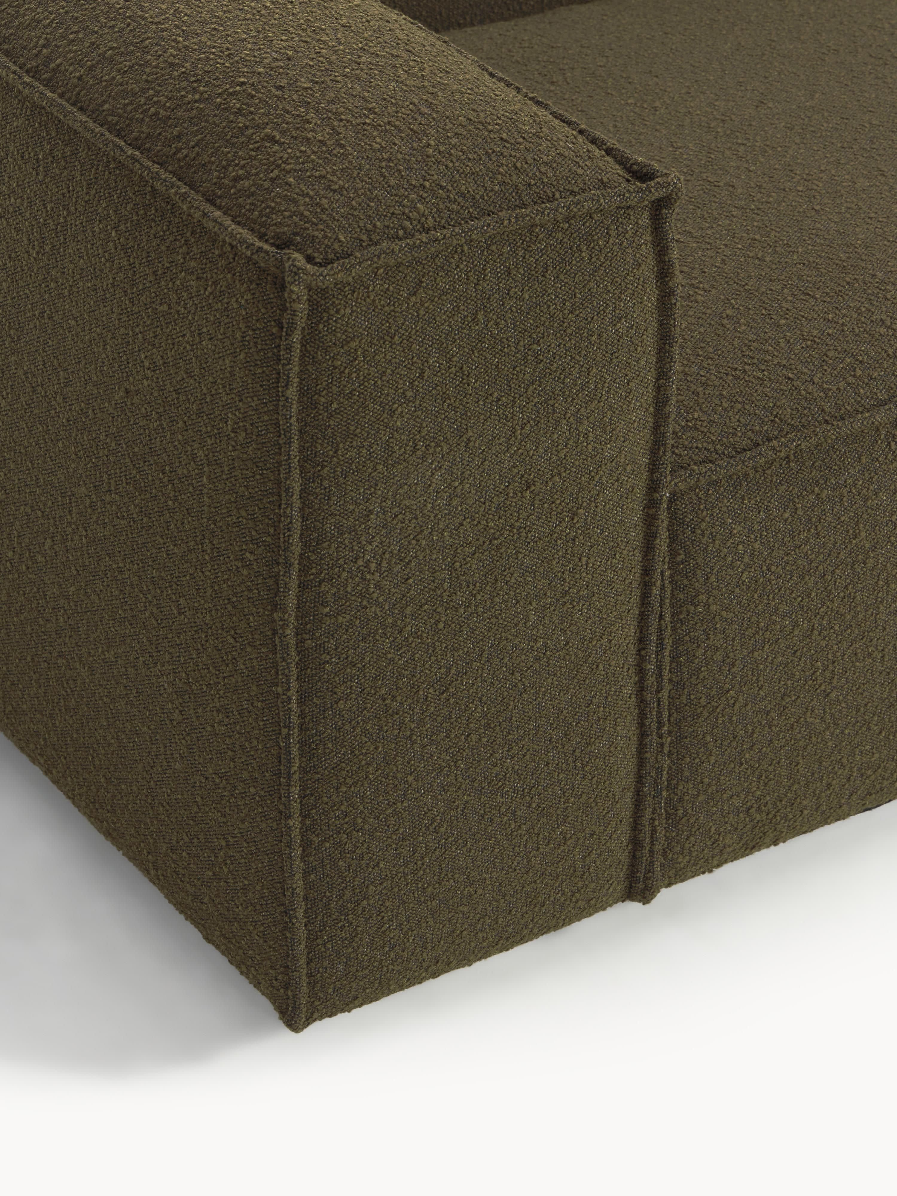 Lennon Bouclé Modular Ottoman