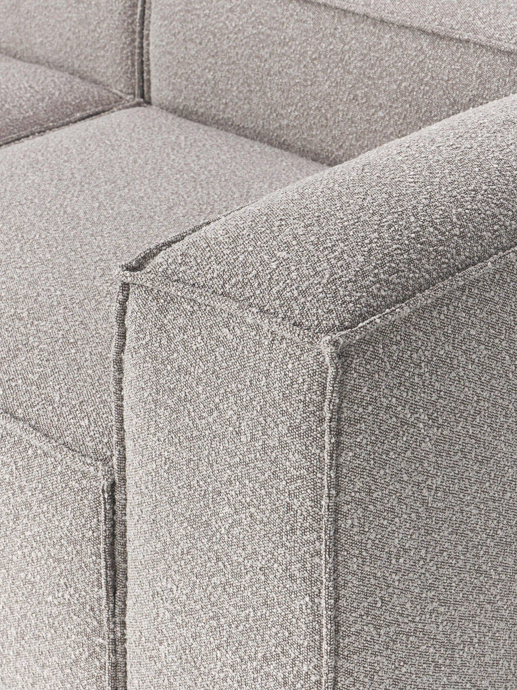 Lennon Bouclé Modular Corner Sofa (4-seater)