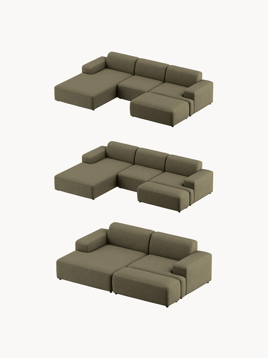 Melva Corner Sofa (3-seater)