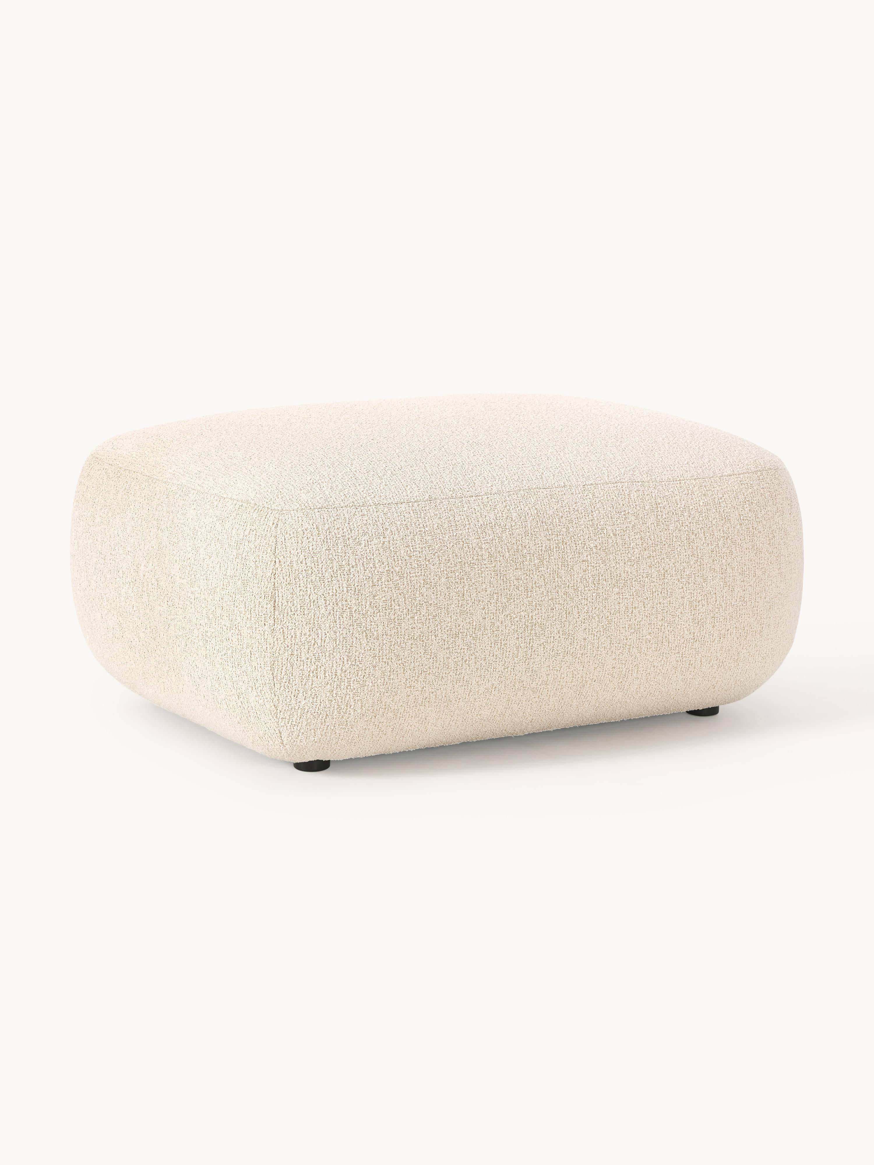 Sofia Bouclé Ottoman