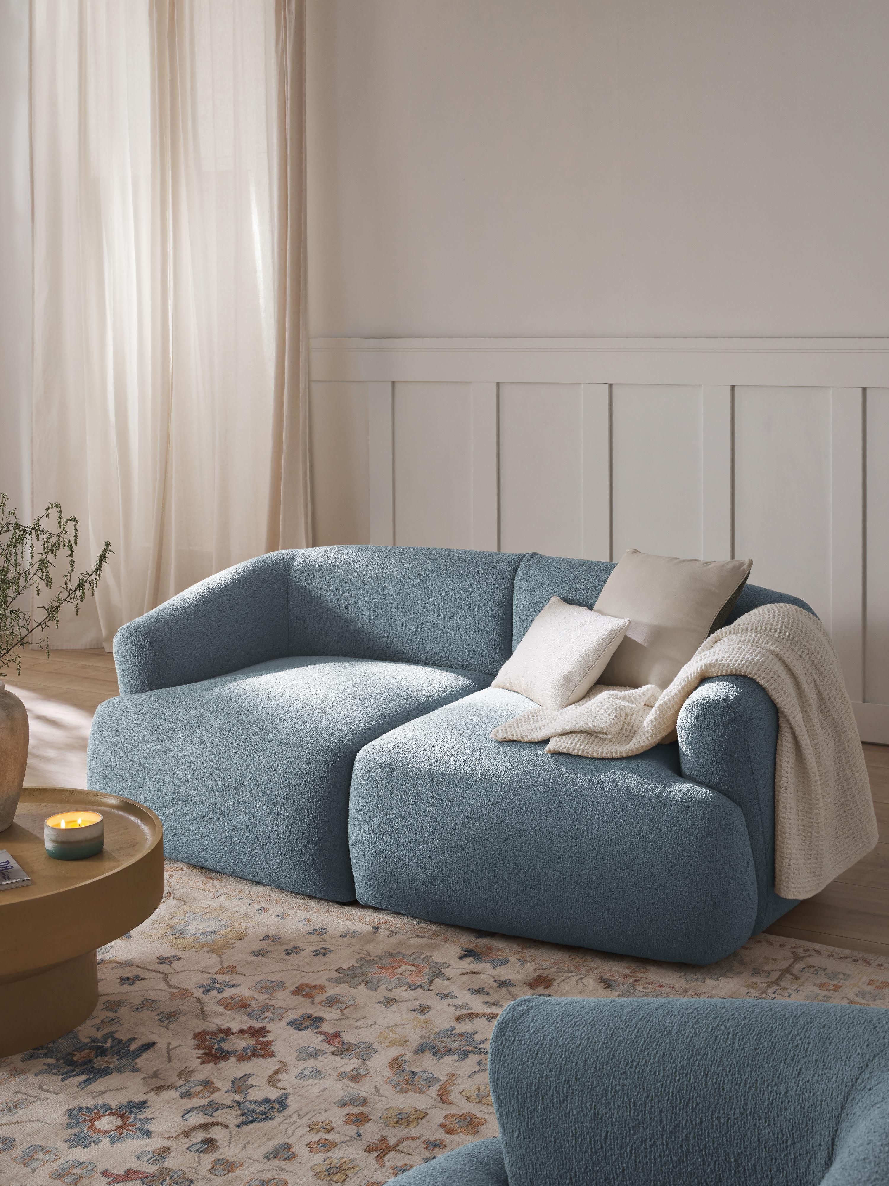 Sofia Bouclé Modular Sofa (2-seater)