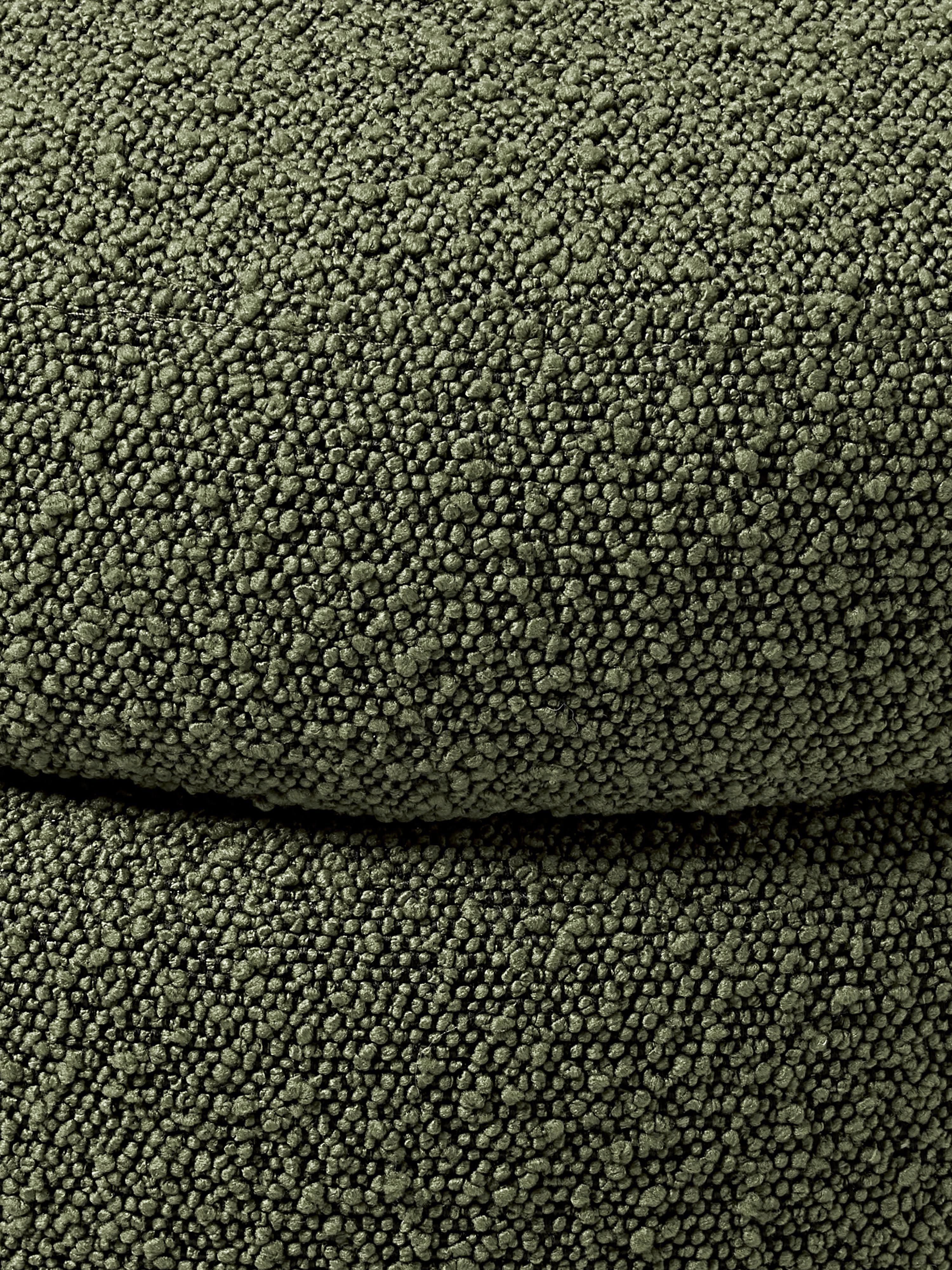 Alto Bouclé Upholstered Stool with Storage Space