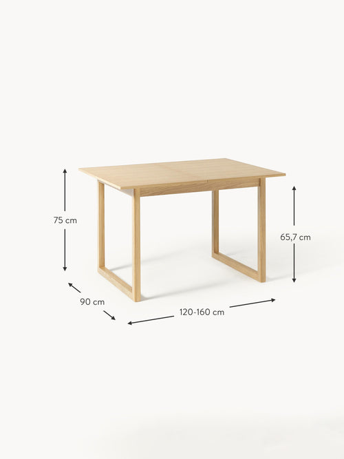 Calla Extendable Dining Table, in various sizes