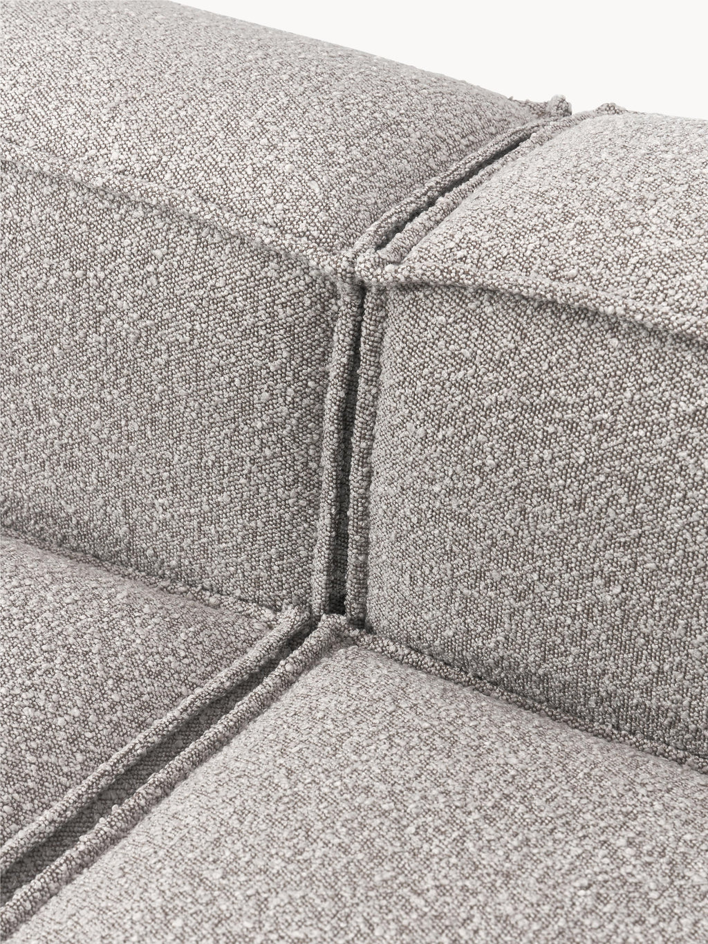 Lennon Bouclé Modular Corner Sofa (3-seater)