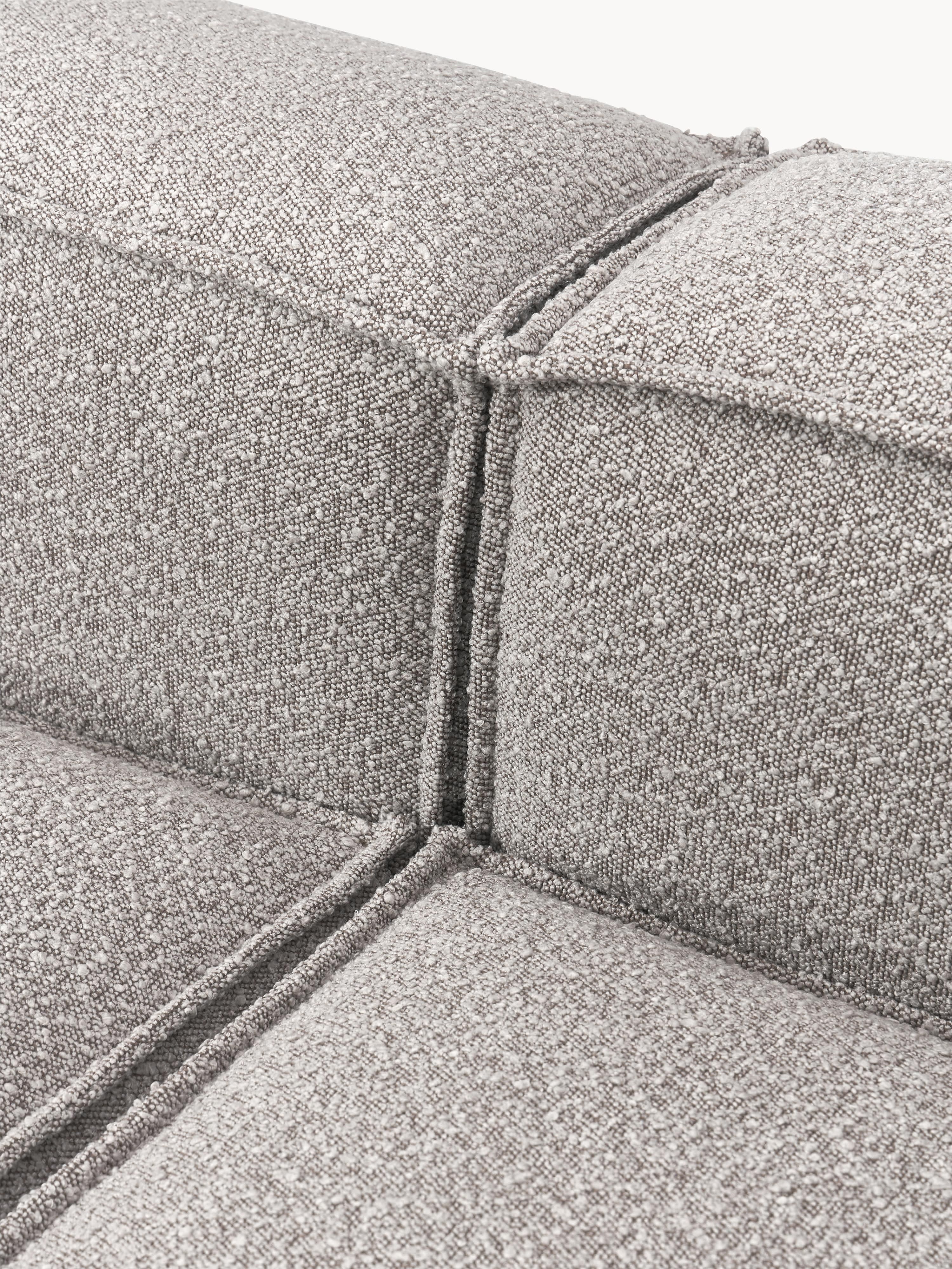 Lennon Bouclé Modular Corner Sofa (3-seater)
