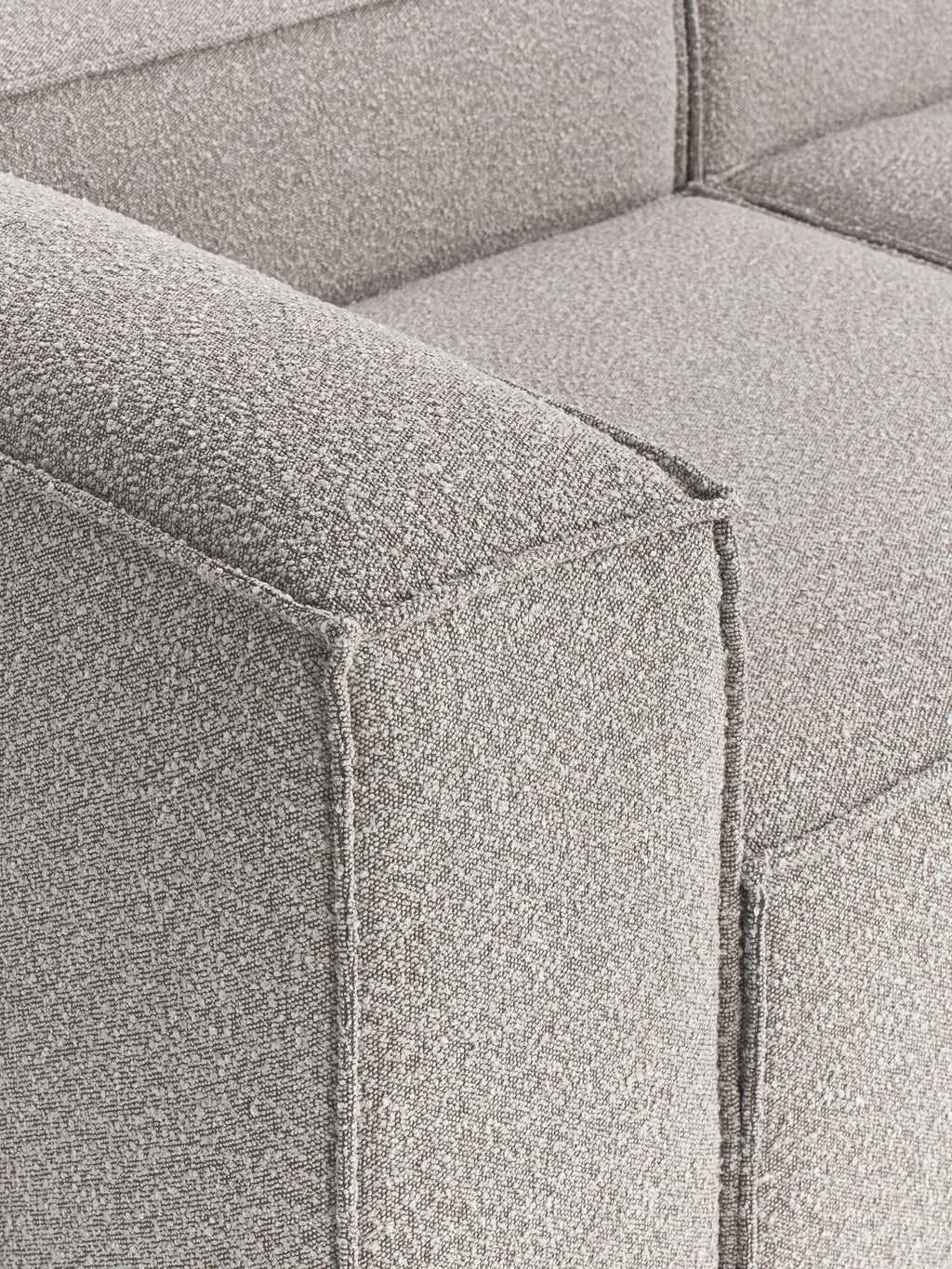 Lennon Bouclé Modular Corner Sofa (3-seater)