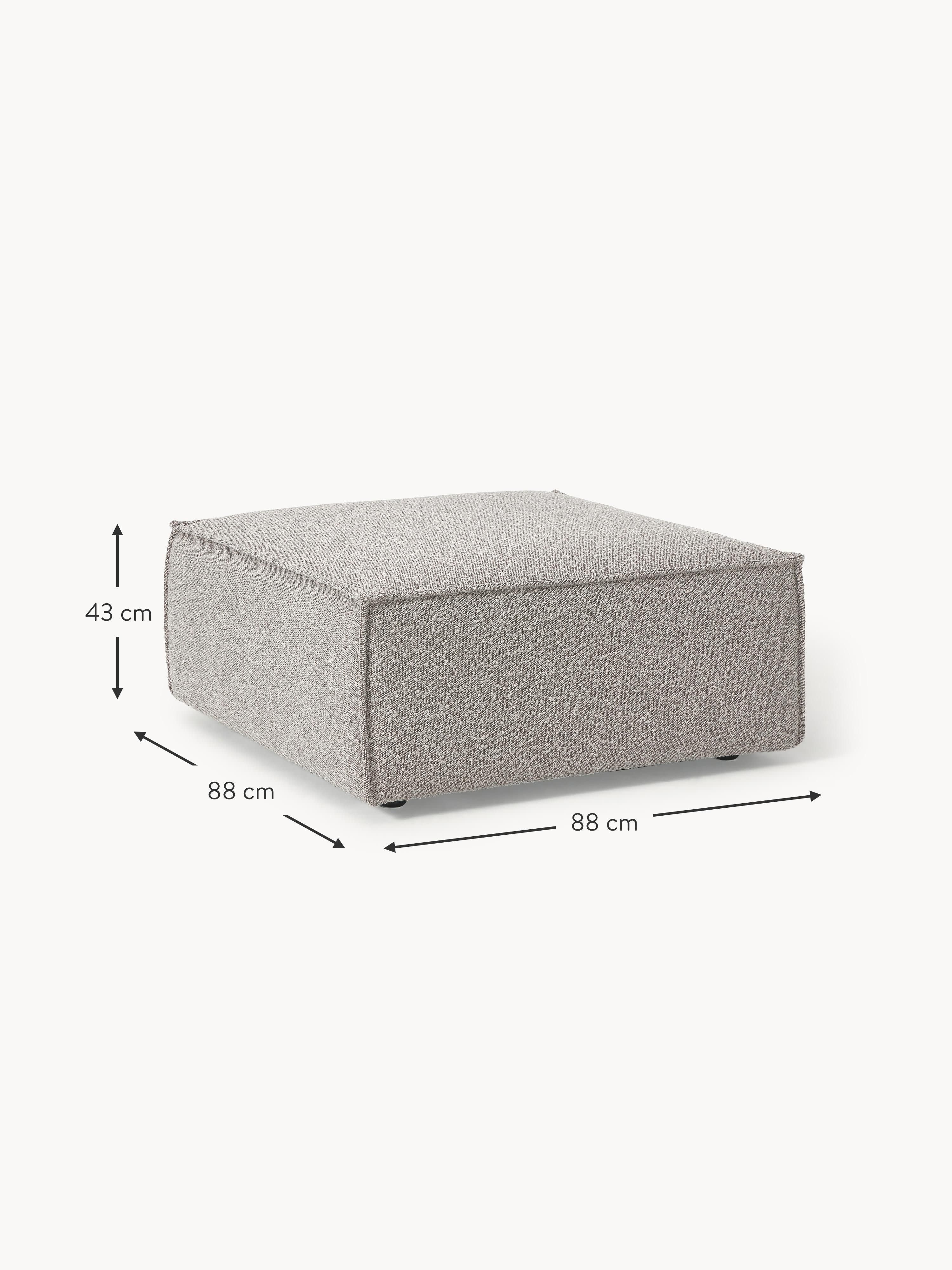 Lennon Bouclé Ottoman
