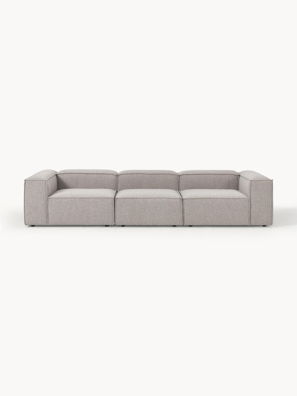 Lennon Bouclé Modular Sofa (4-seater)