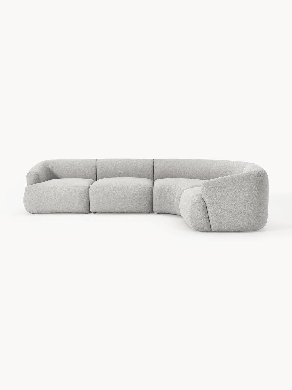 Gallery image 1 - Modular Bouclé Corner Sofa Sofia (4-seater)