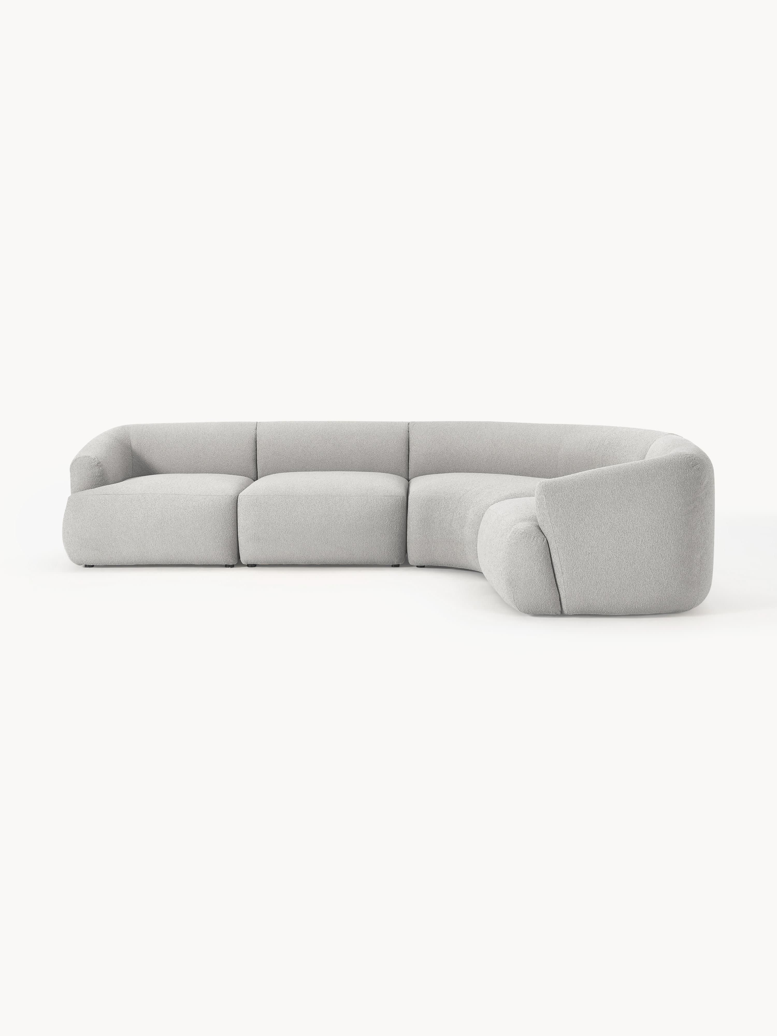 Gallery image 1 - Modular Bouclé Corner Sofa Sofia (4-seater)