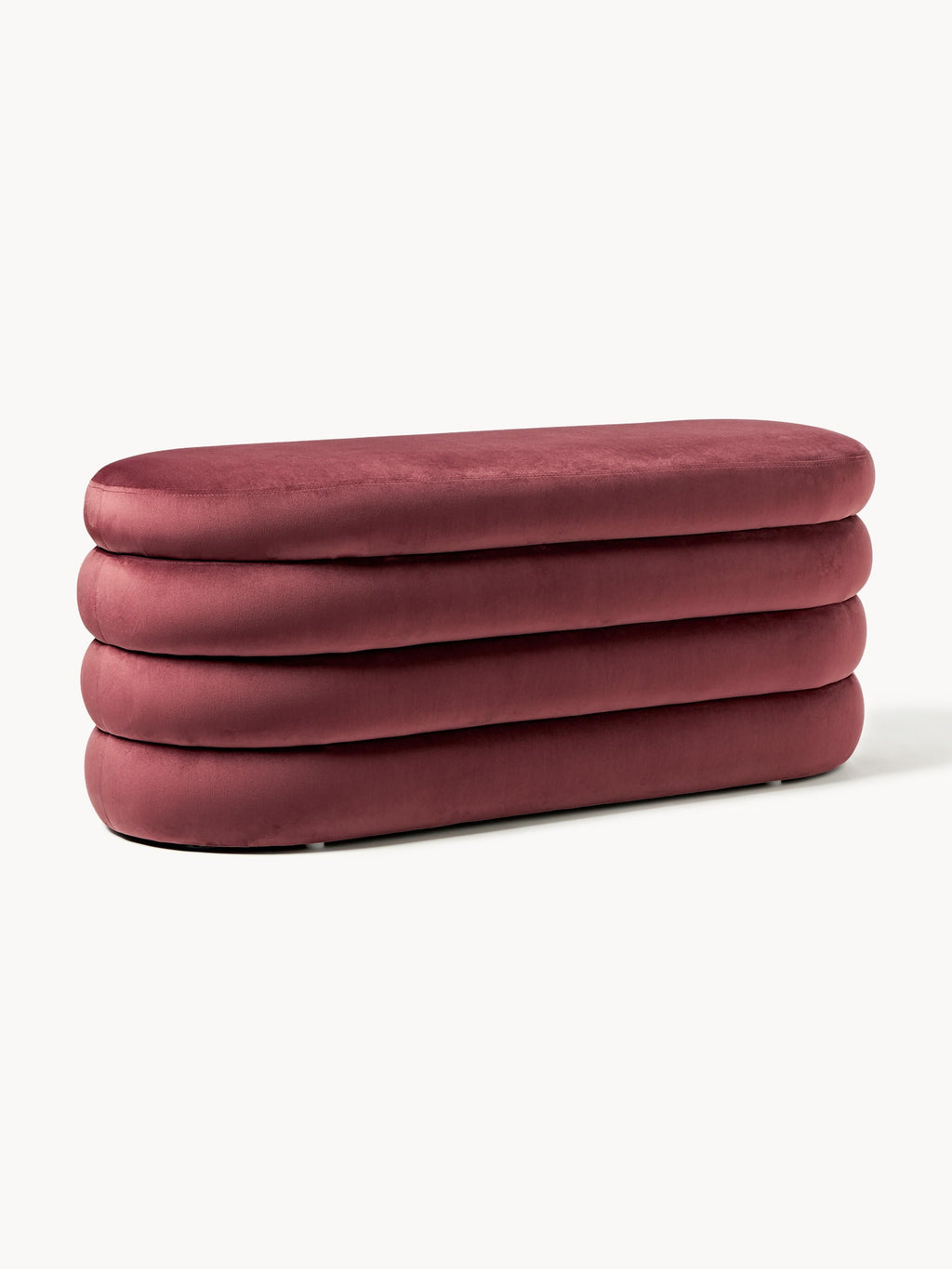 Alto Velvet Upholstered Bench with Storage Space