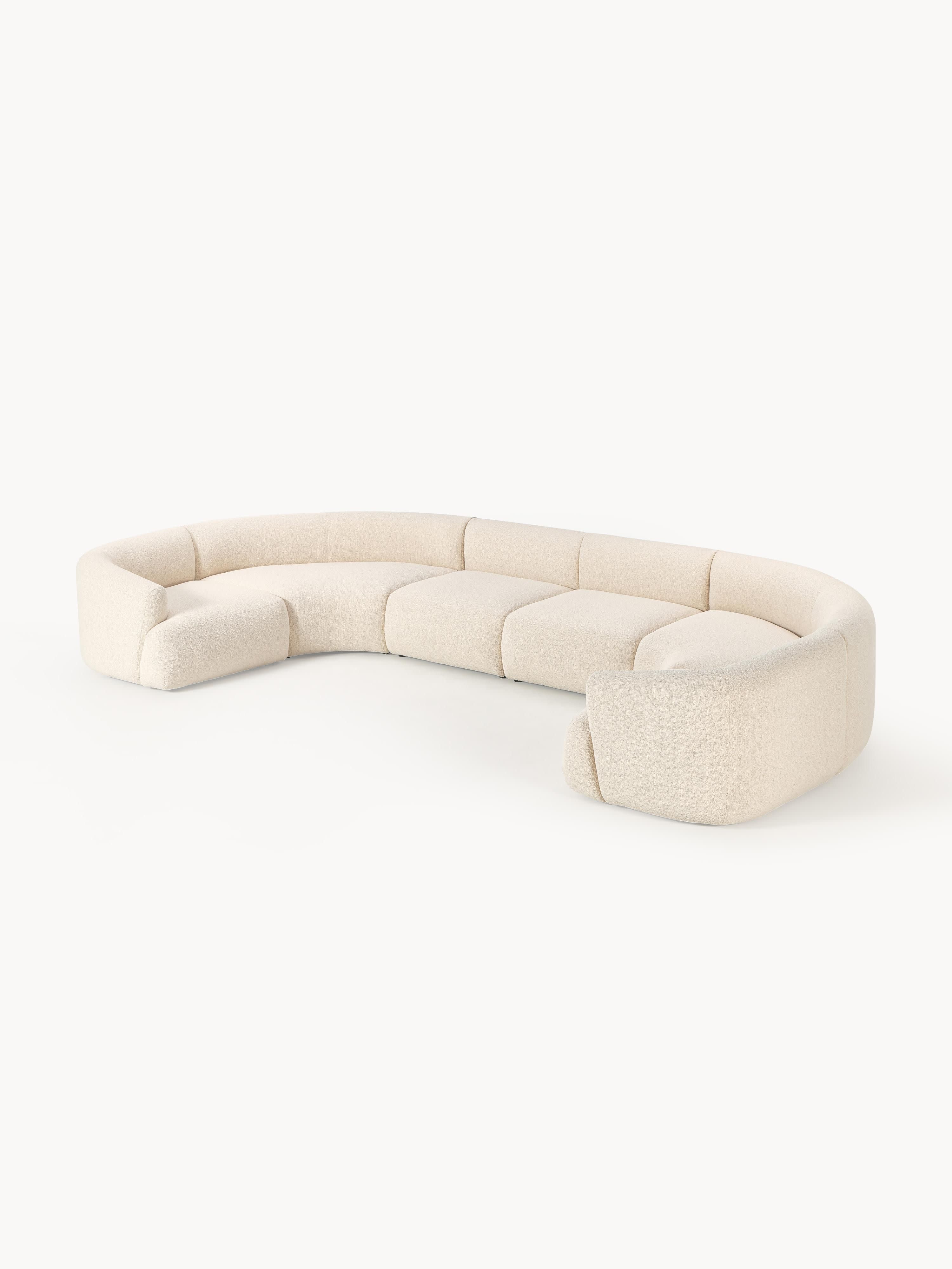 Gallery image 1 - XL Modular Bouclé Sofa Sofia