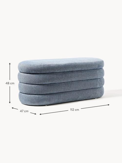Alto Upholstered Bench with Storage Space