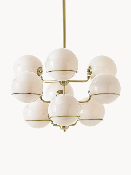 Gallery image 1 - Large Glass Ball Pendant Light Carey
