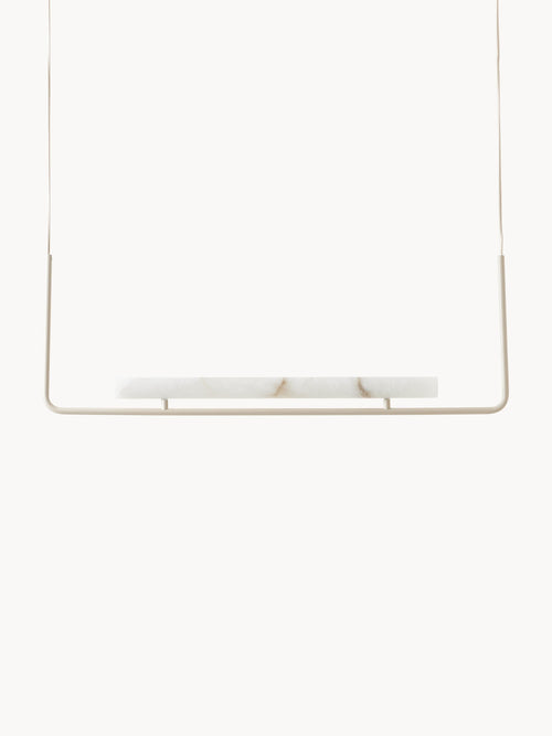 Gallery image 1 - Large Alabaster LED Pendant Light Alena