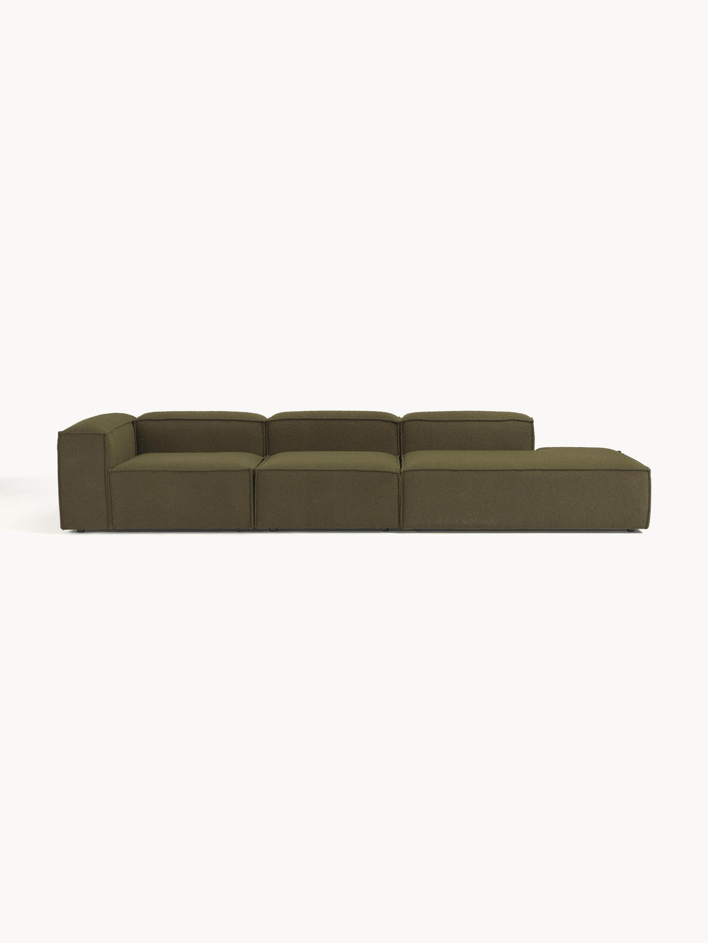 Lennon Bouclé Modular XL Ottoman
