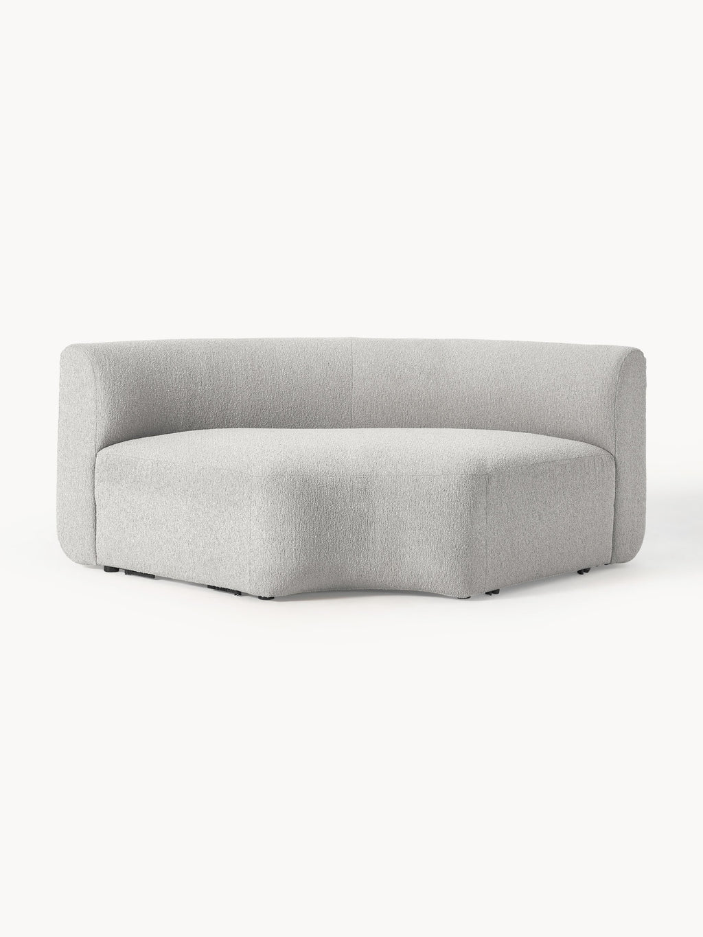 Sofia Round Bouclé Corner Module