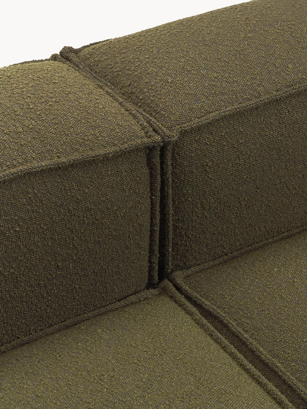 Lennon Bouclé Modular Corner Sofa (3-seater)