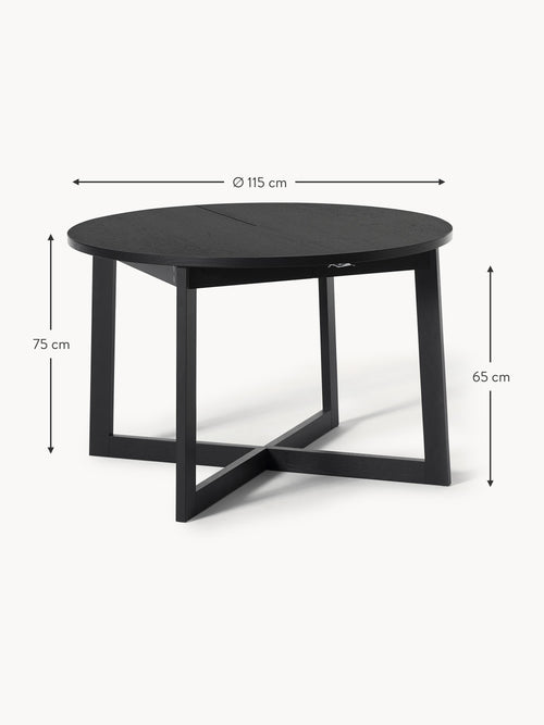 Bennet Extendable Dining Table, 115 - 215 x 75 cm