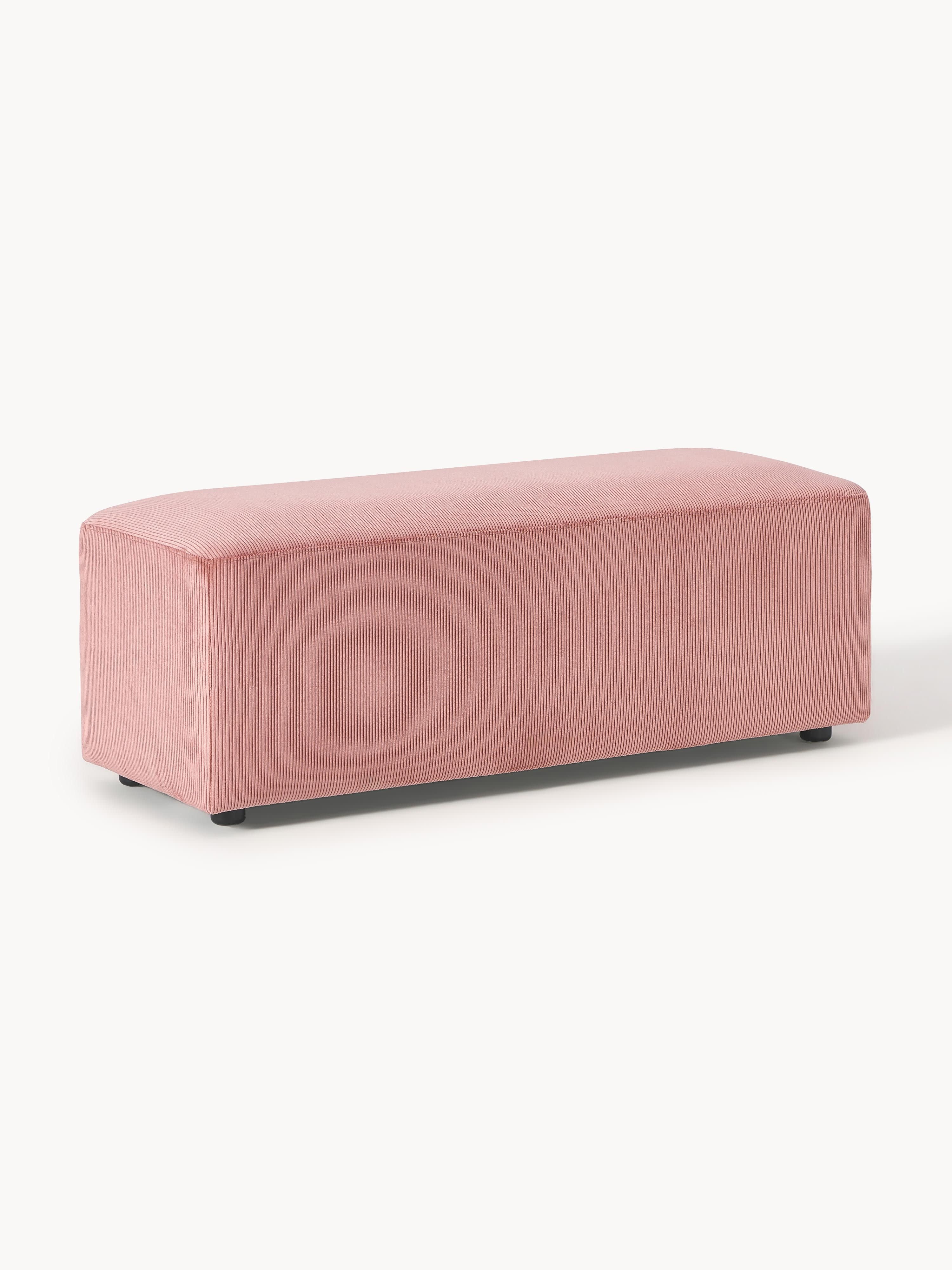 Gallery image 1 - XL Corduroy Ottoman Melva, W 116 x D 42 cm