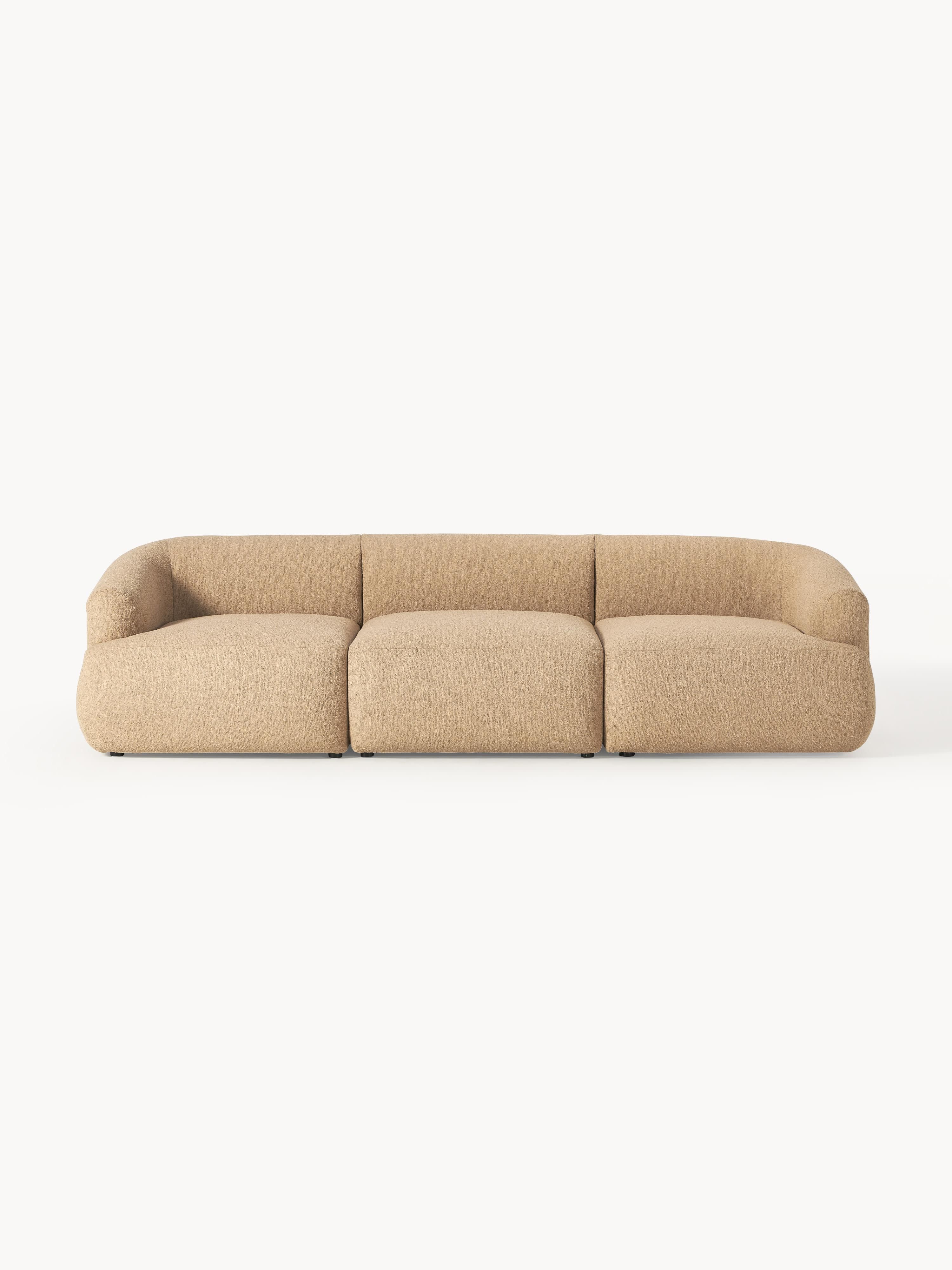 Gallery image 1 - Modular Bouclé Sofa Sofia (4-seater)