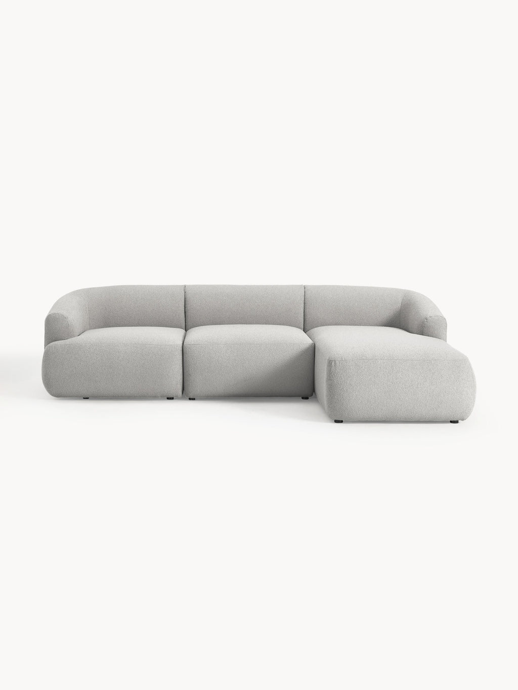 Sofia Modular Bouclé Corner Sofa (4-seater)