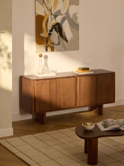 Chandler Oak Wood Sideboard