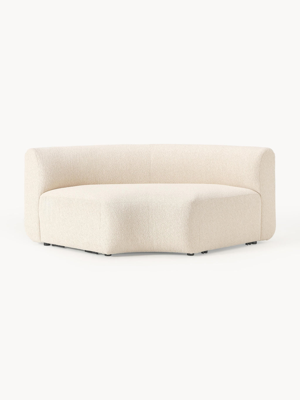 Sofia Round Bouclé Corner Module