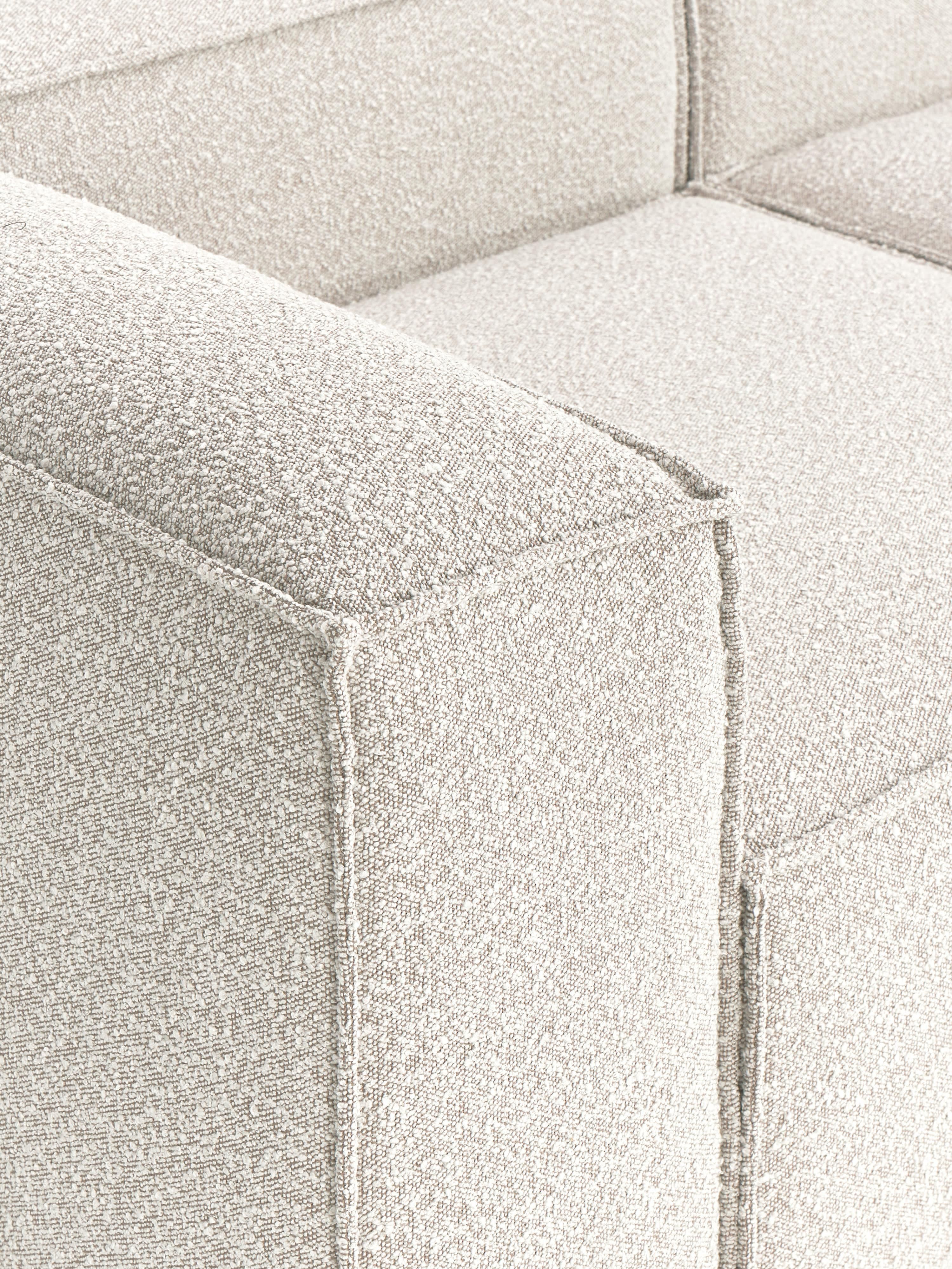 Lennon Bouclé Modular Corner Sofa (4-seater)