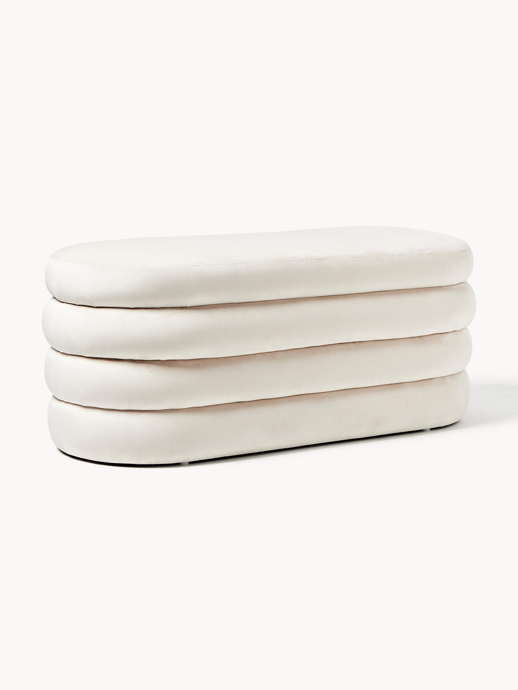 Alto Velvet Upholstered Bench with Storage Space