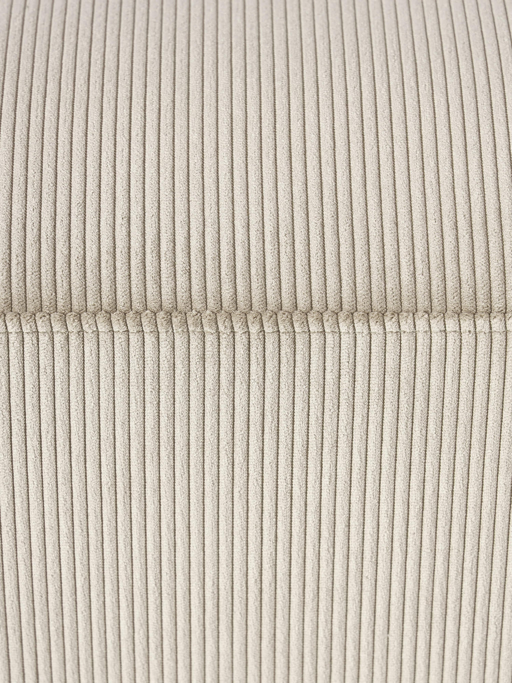 Melva Corduroy Ottoman, W 99 x D 72 cm