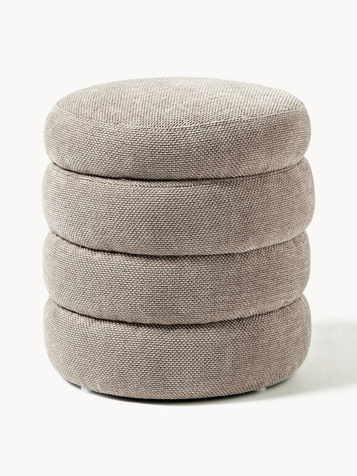 Gallery image 1 - Upholstered Stool Alto with Storage Space