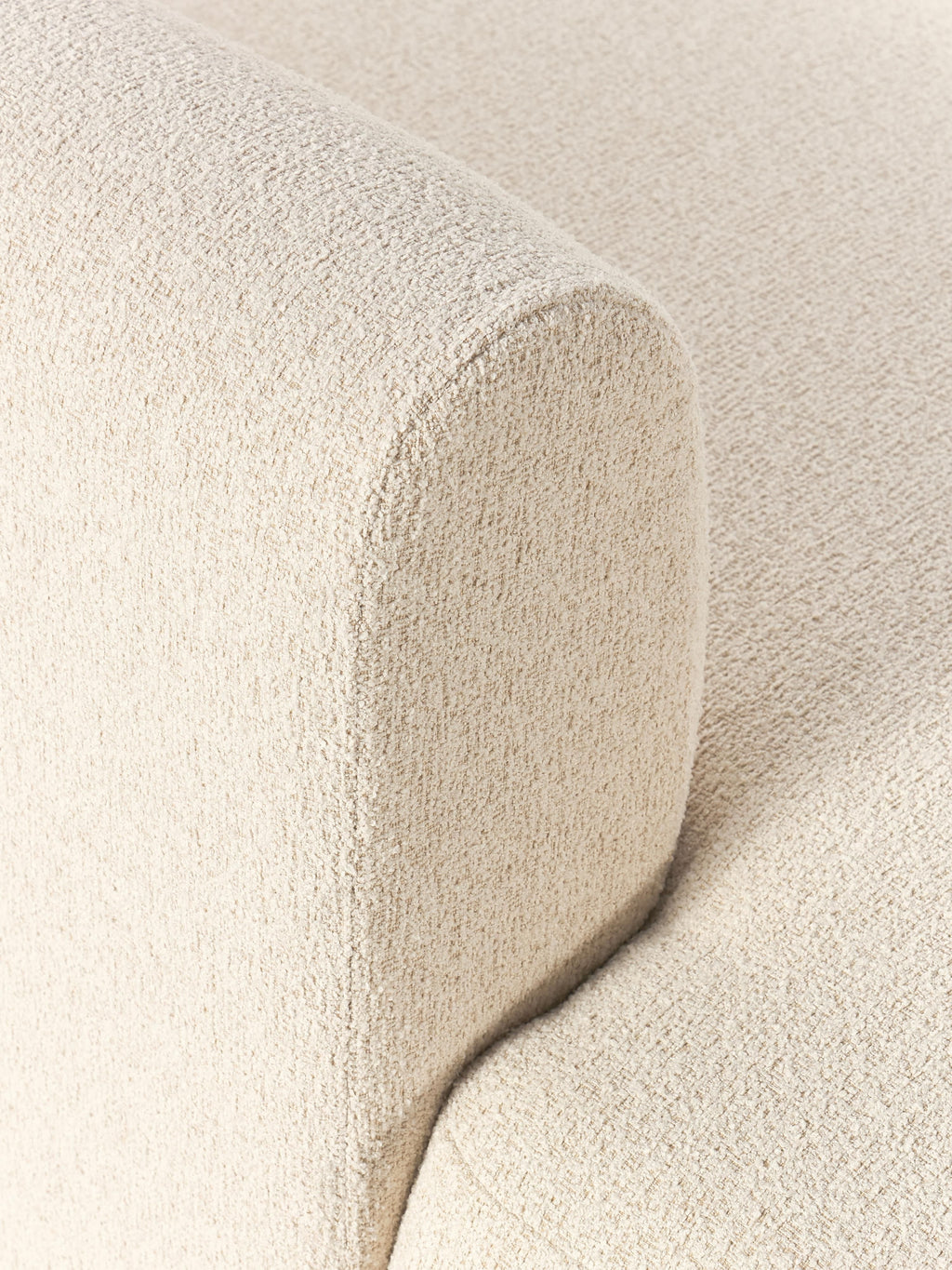 Sofia Modular Bouclé Corner Sofa (4-seater)