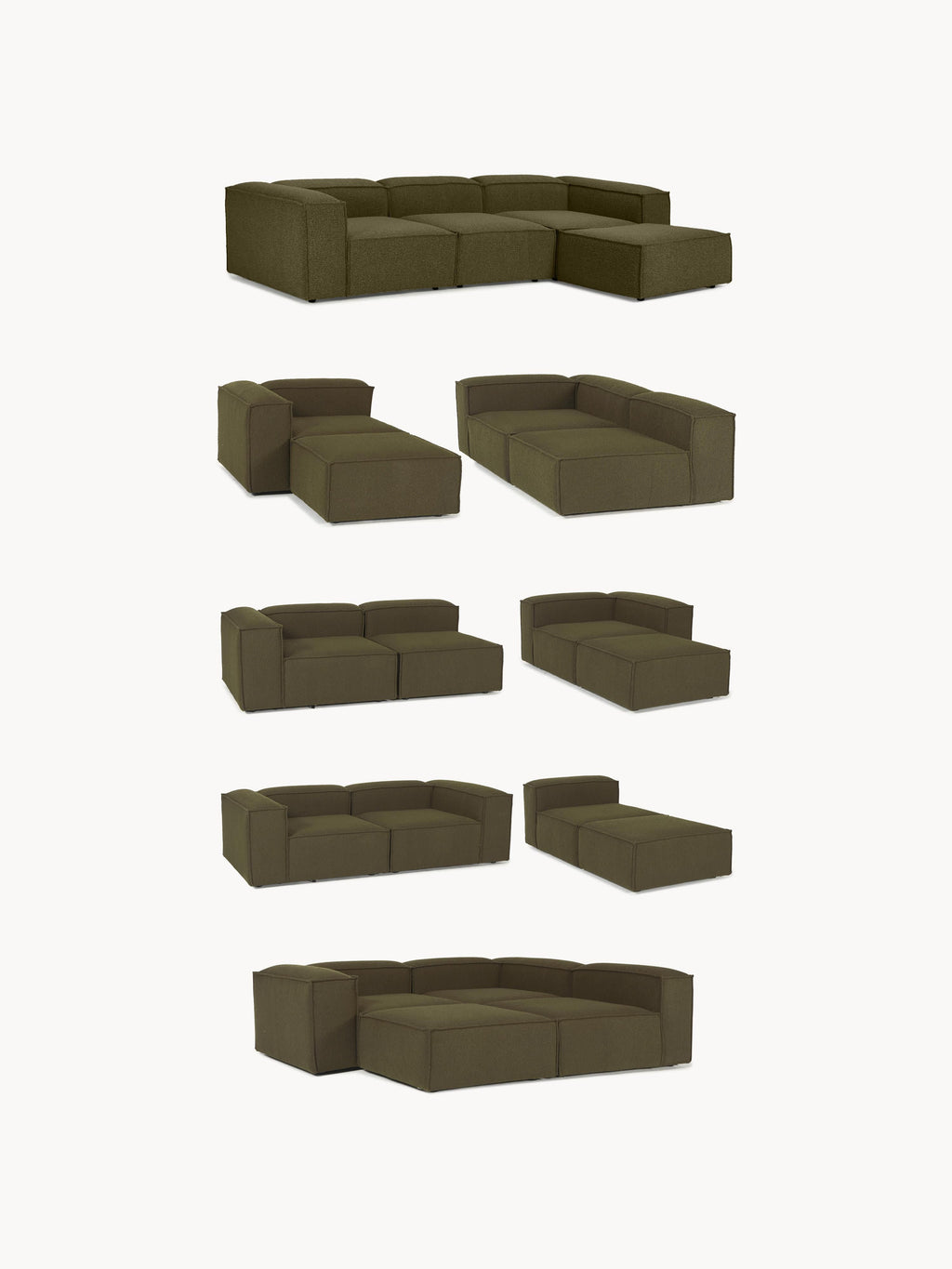 Lennon Bouclé Chaise Module