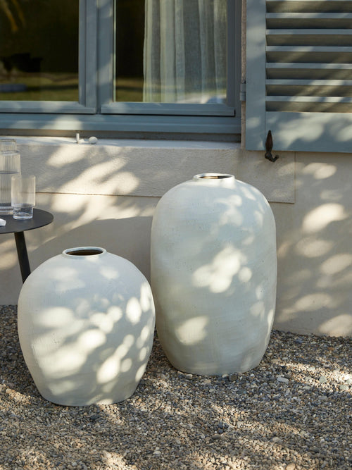 Bruno Stoneware Floor Vase, H 62 cm