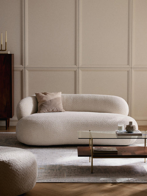 Alba Teddy Bouclé Sofa (2-seater)