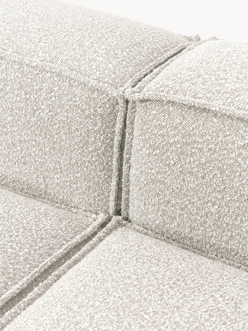 Lennon Bouclè Modular Sofa (3-seater)