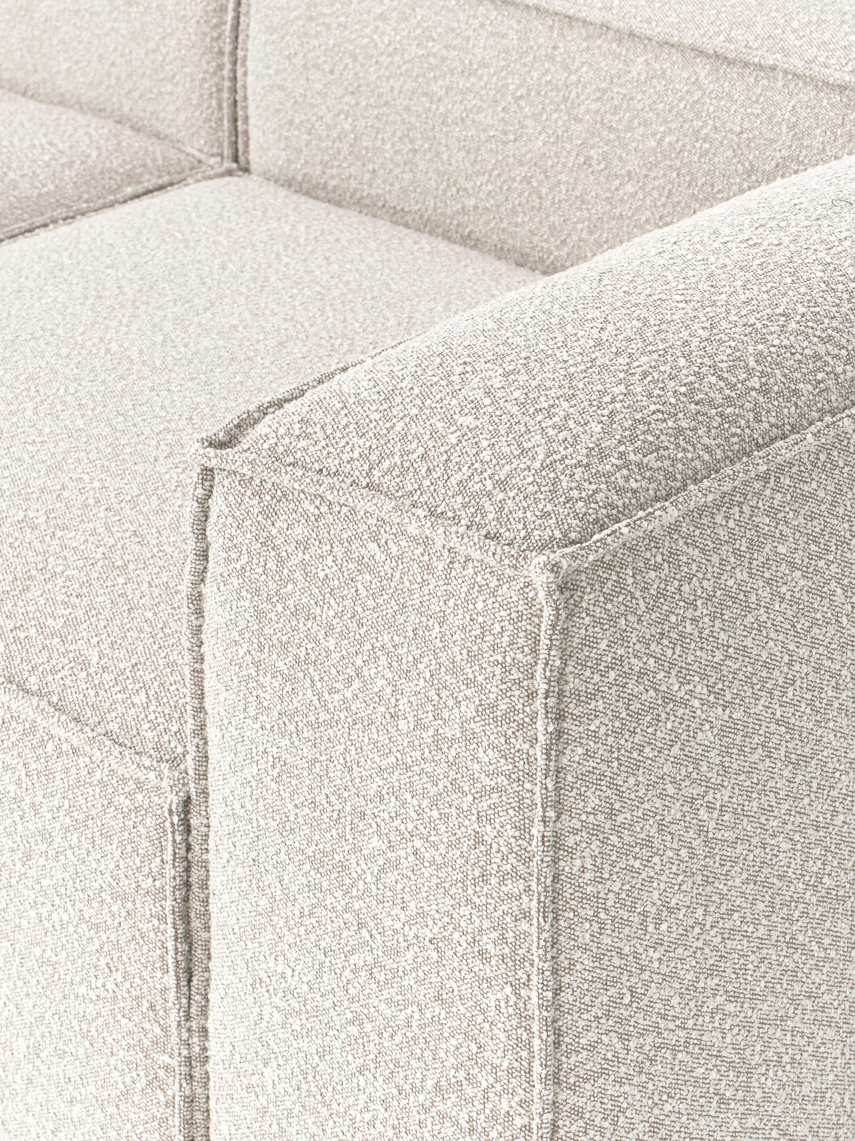 Lennon Bouclè Modular Sofa (3-seater)