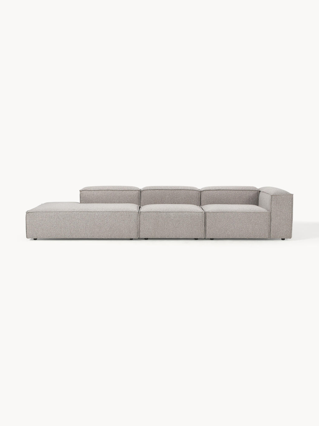 Gallery image 1 - Bouclé Modular XL Ottoman Lennon