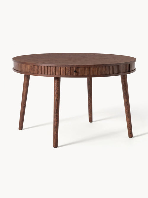 Gallery image 1 - Round Dining Table Calary with Storage Space, in various sizes