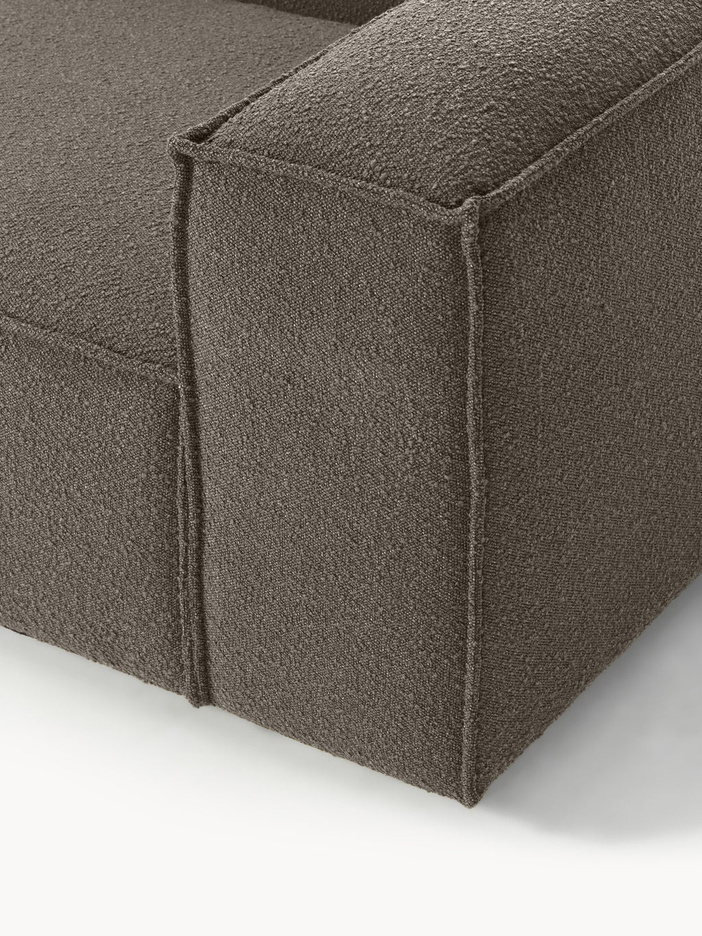 Lennon Bouclé Modular XL Ottoman