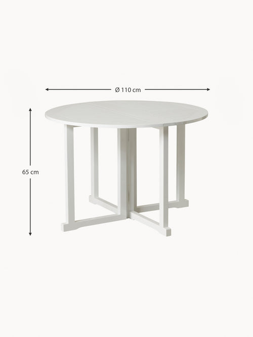 Butterfly Round Folding Garden Table