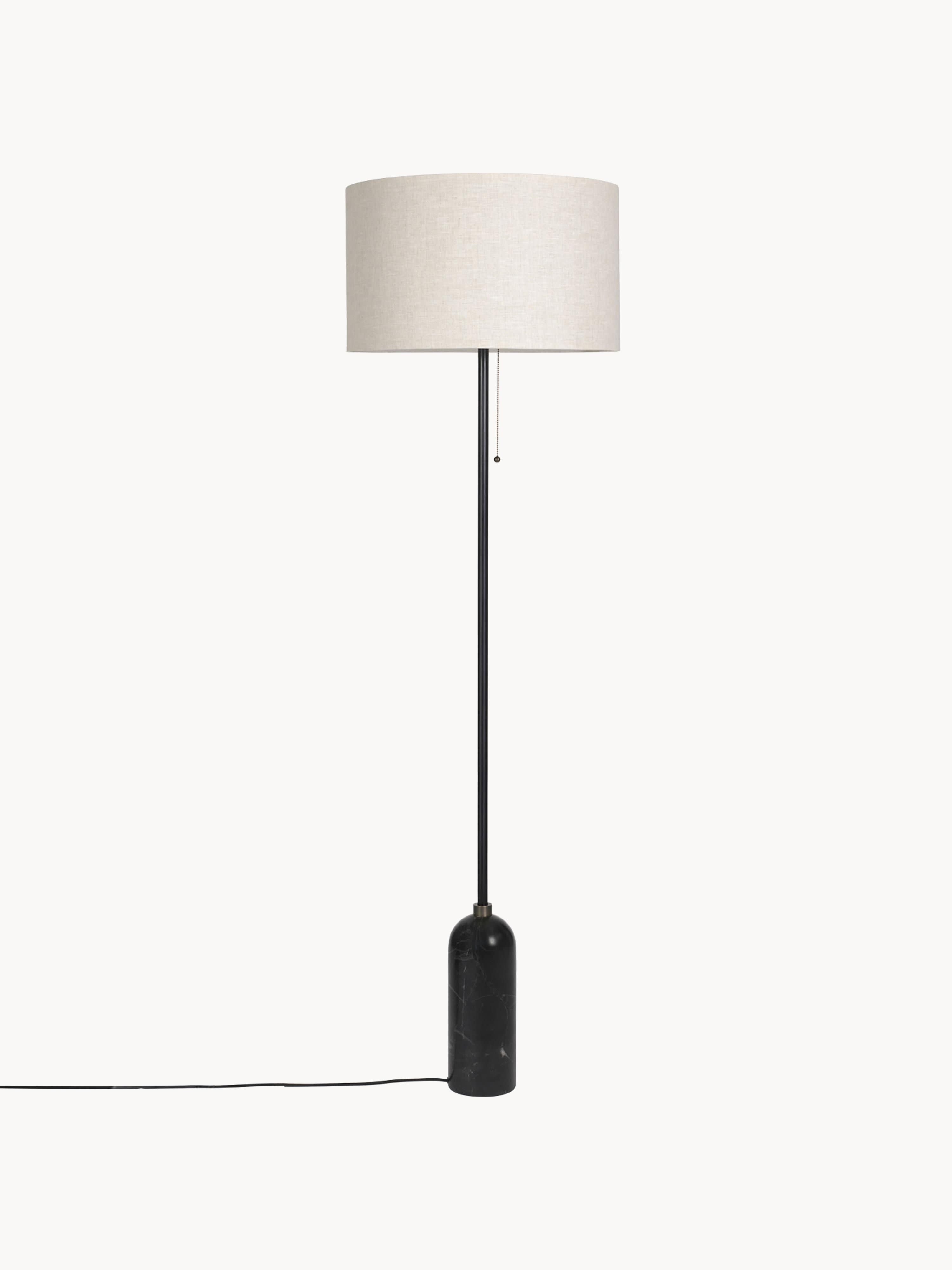 Gravity Dimmable Floor Lamp with Marble Base