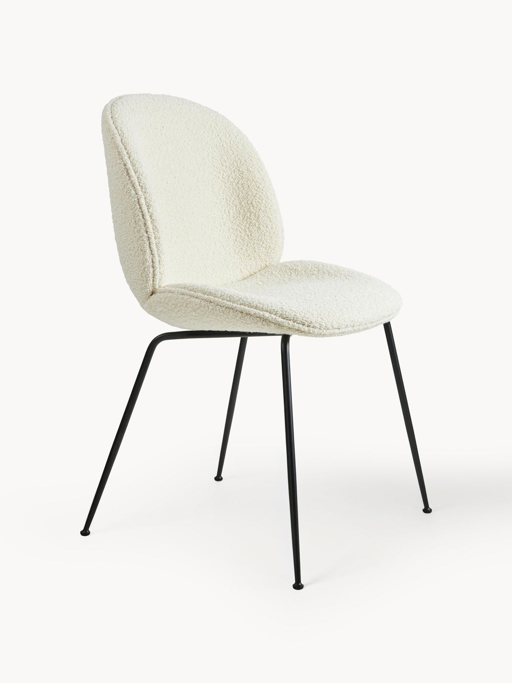 Gallery image 1 - Bouclé Dining Chair Beetle